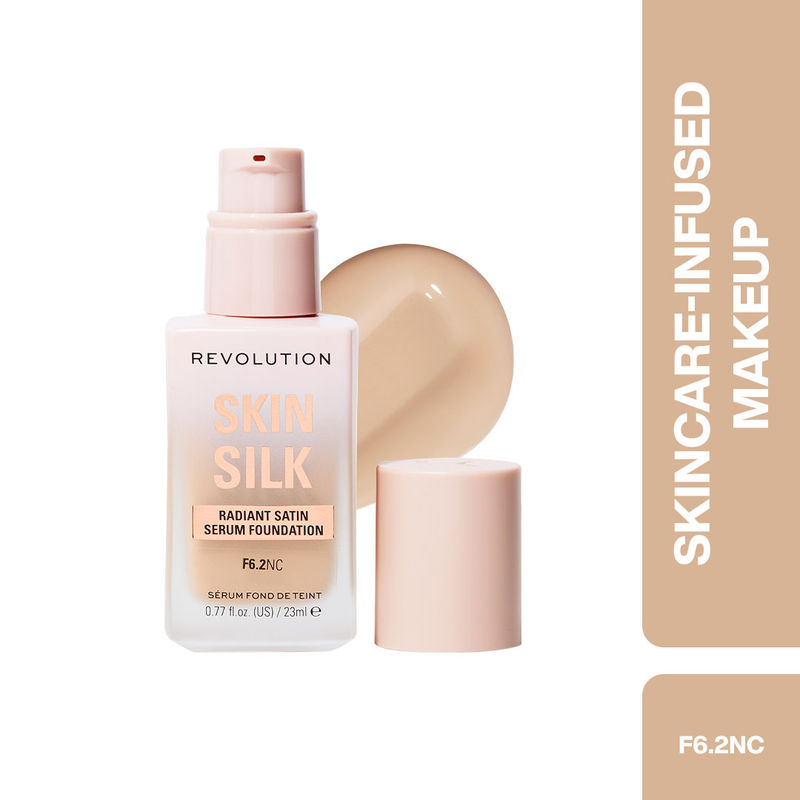 Makeup Revolution Skin Silk Serum Foundation - F6.2 NC