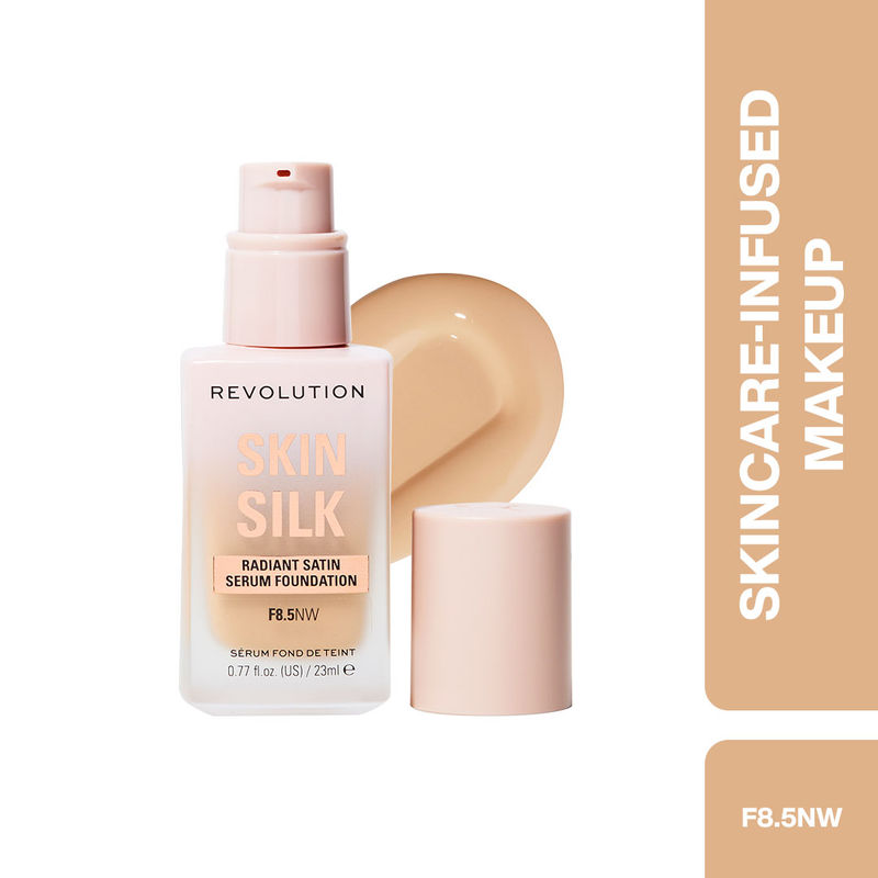 Makeup Revolution Skin Silk Serum Foundation - F8.5 W