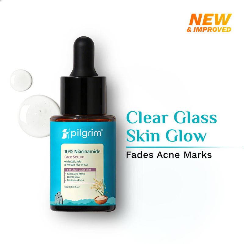 Pilgrim 10% Niacinamide Face Serum For Acne Marks