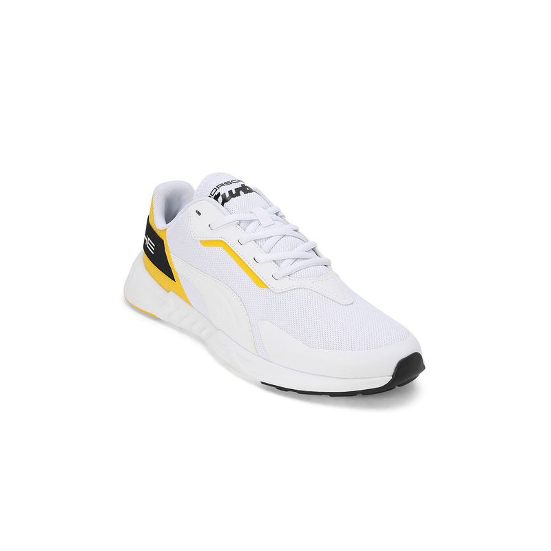 Puma Porsche Legacy Tiburion Logo Unisex White Sneakers (UK 10)