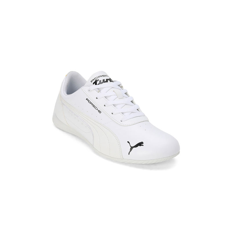 Puma Porsche Legacy Neo Cat Unisex White Sneakers (UK 8)