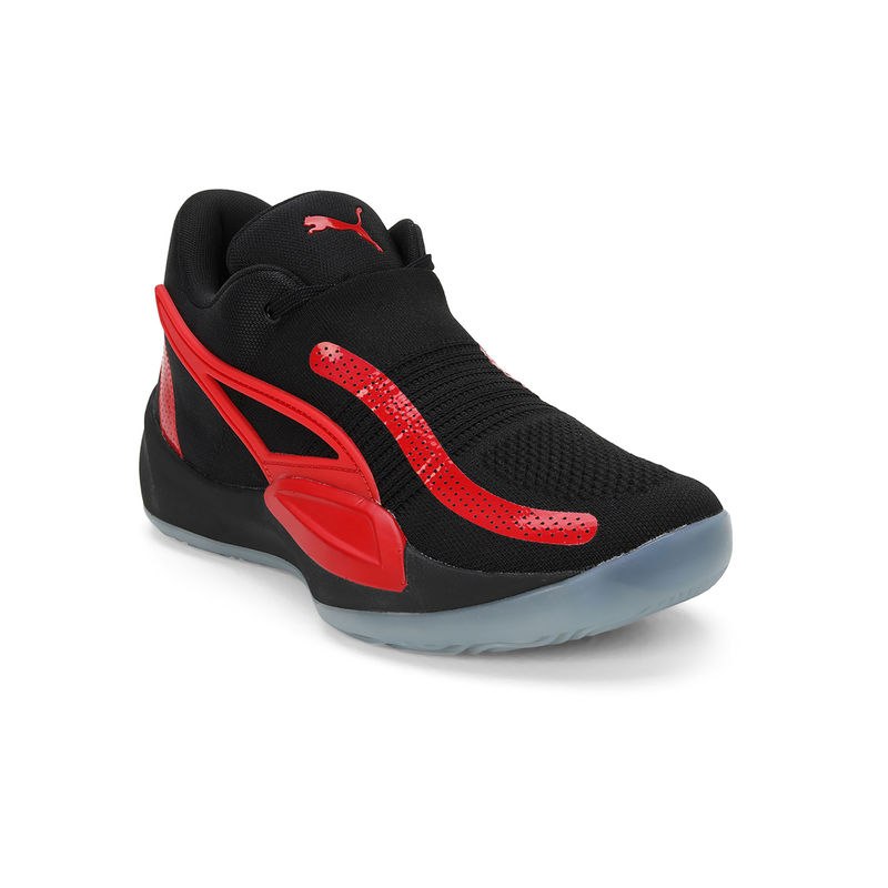 Buy Puma Rise Nitro Unisex Black Basketball Shoes Online