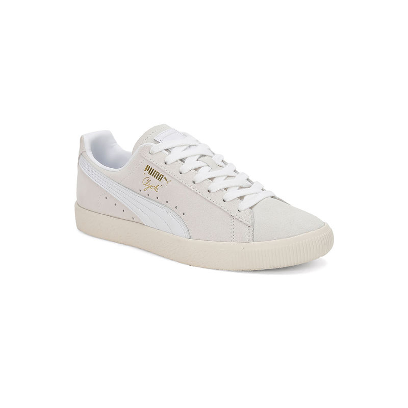 Buy Puma Clyde Prm Unisex Off White Sneakers Online