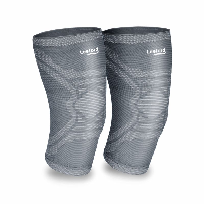 Leeford Soft Designer Knee Support - Grey