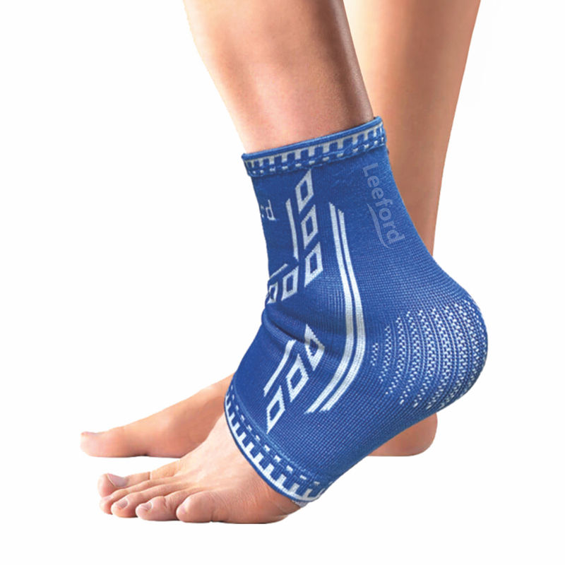 Leeford Premium Ankle Support Designer for Pain Relief - Blue