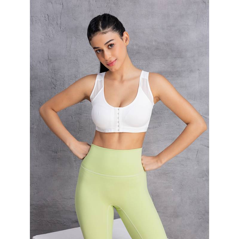 Chelvet Posture Correcting Full Coverage Bra White (S)