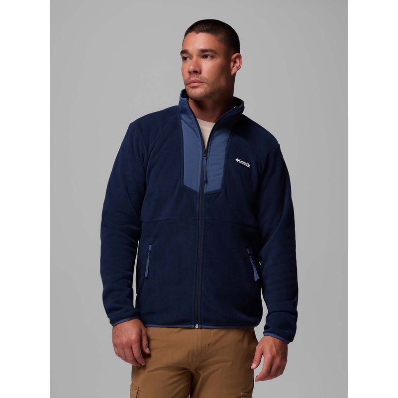 Columbia Navy Blue Sequoia Grove Fleece Jacket (L)