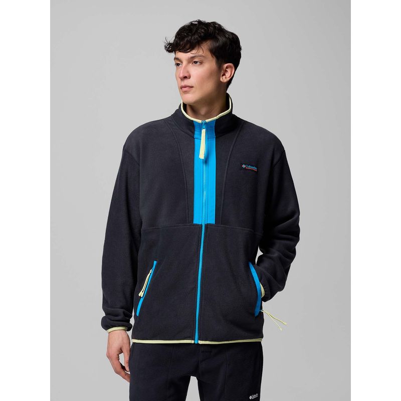 Columbia Black Backbowl Ii Fleece Jacket (L)