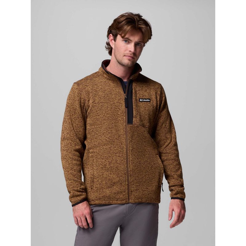 Columbia Brown Sweater Weather Jacket (L)