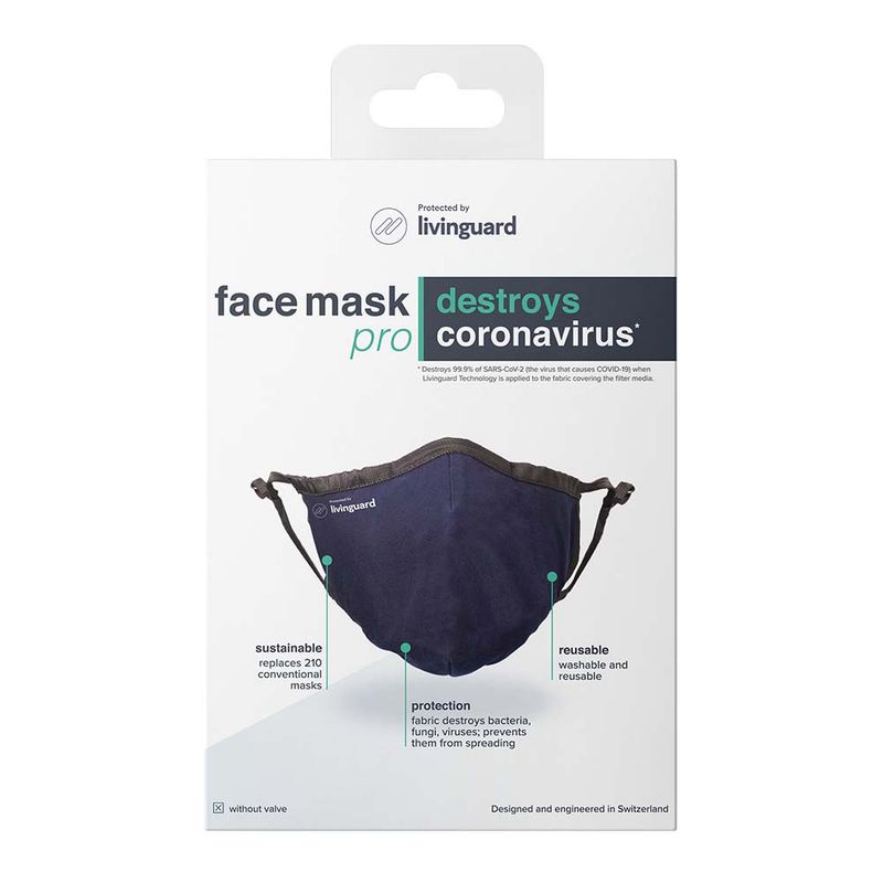 Livinguard Destroys Corona Virus Pro Face Mask (M ...