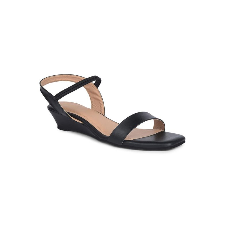 Bata Womens Ankle Strap Low Wedges Sandals (UK 5)