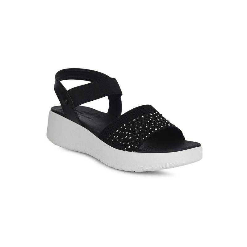 Bata Comfit Womens Black Comfit Slingback Sandals (UK 3)