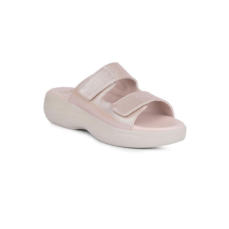 Scholl Womens Beige Slide Sandals (UK 4)