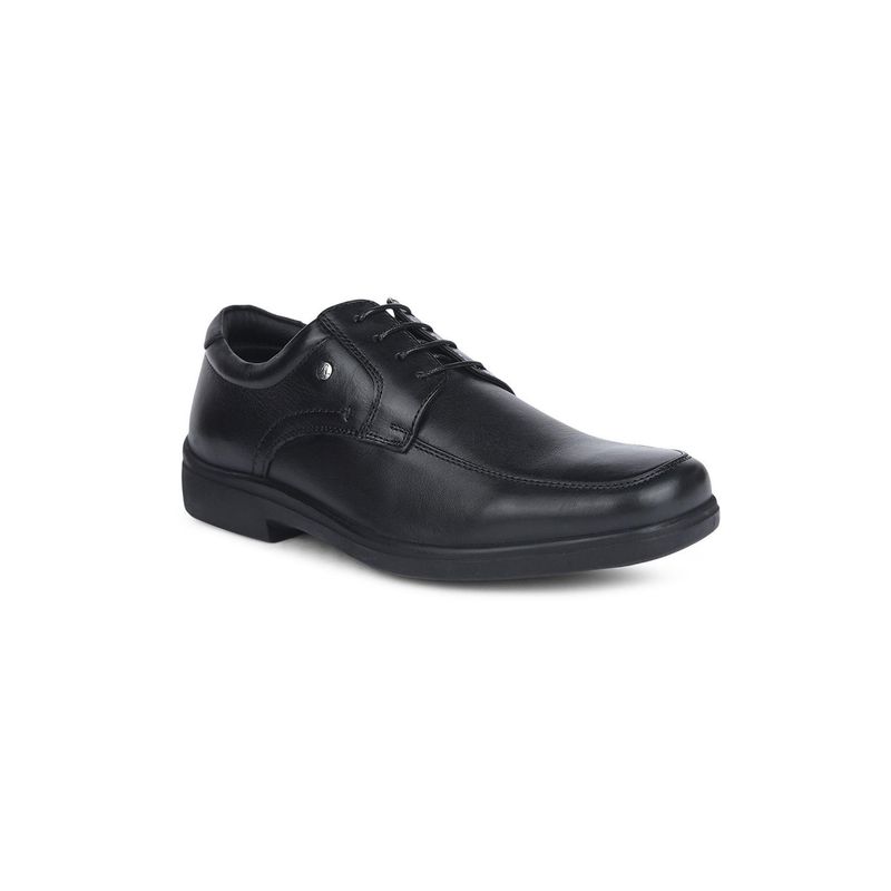 Hush Puppies Mens Black Formal Round Toe Derbies (UK 11)