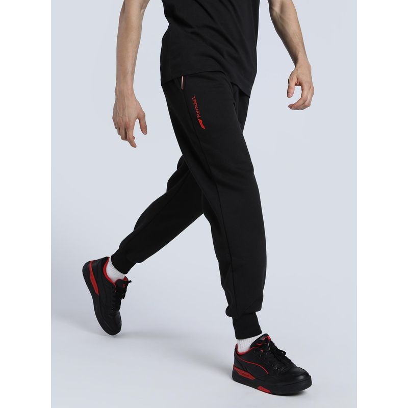 Puma F1 ESS - relaxed Mens Black Joggers (XS)