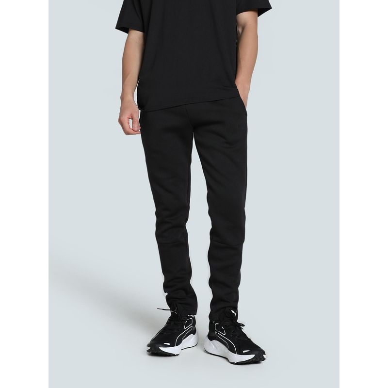 Puma EVOSTRIPE CORE Mens Black Trackpants (M)