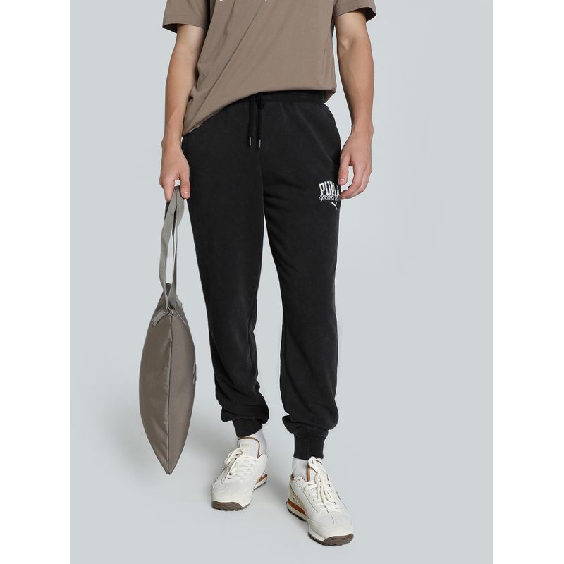 Puma CLASS Mens Black Joggers (S)