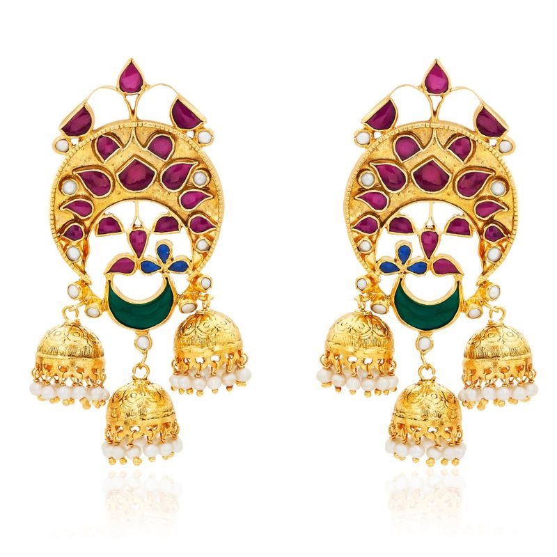 triple jhumki