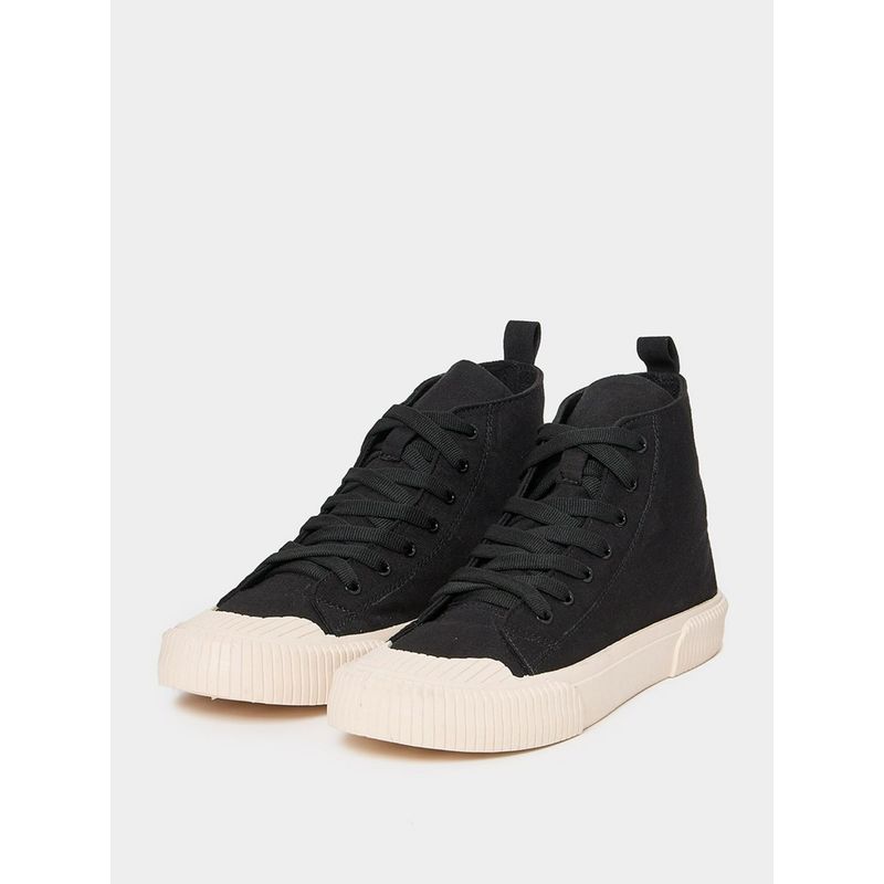 Styli Hi-Top Canvas Lace Up Sneakers (EURO 40)