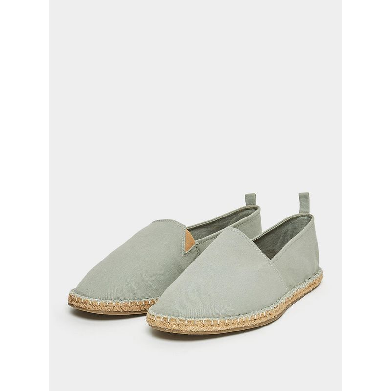 Styli Solid Canvas Espadrille Casual Shoes (EURO 40)
