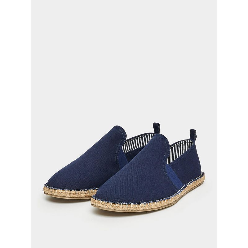 Styli Solid Canvas Espadrille Casual Shoes (EURO 44)