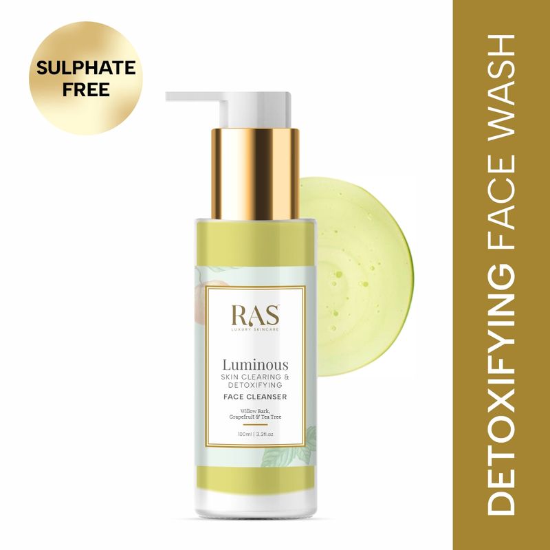 RAS Luxury Oils Luminous Skin Clearifying & Detoxifying Face Cleanser
