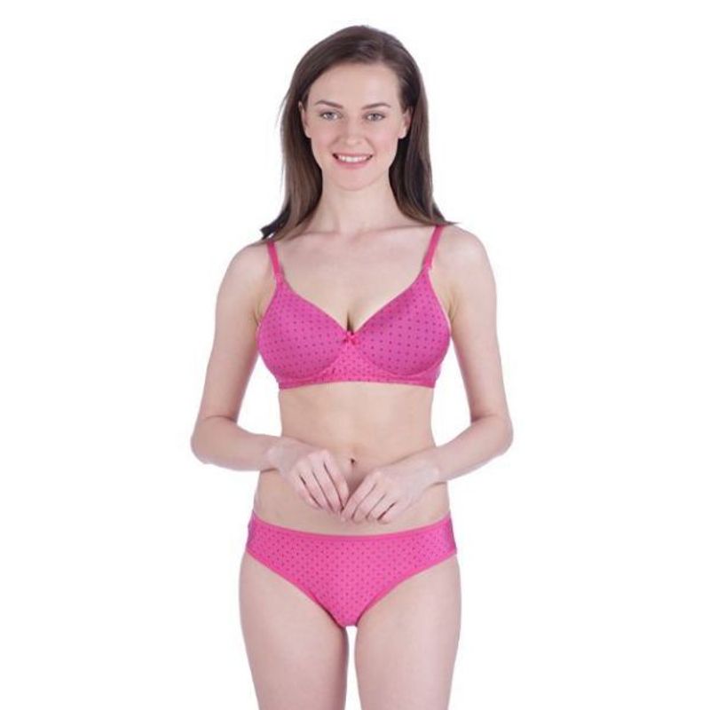 Bralux Padded DNO148 Bra - Underwear Set - Multi Color (30B)