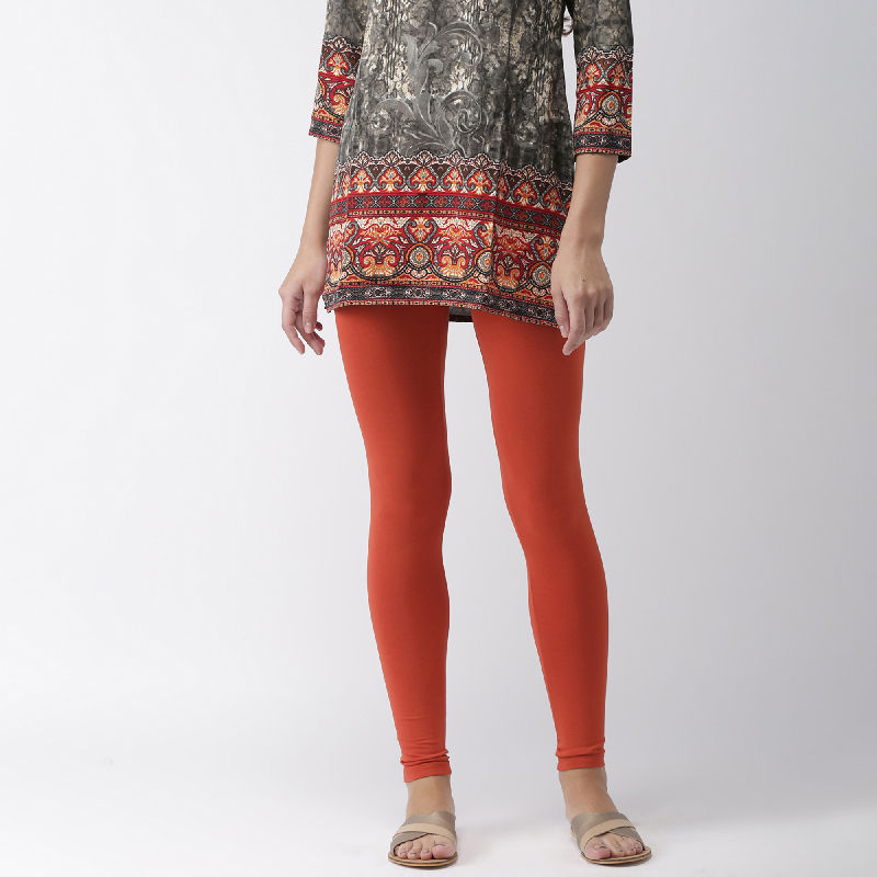 Buy Go Colors Rust Leggings (XL) Online