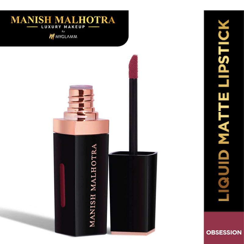 MyGlamm Manish Malhotra Beauty Liquid Matte Lipstick - Obsession