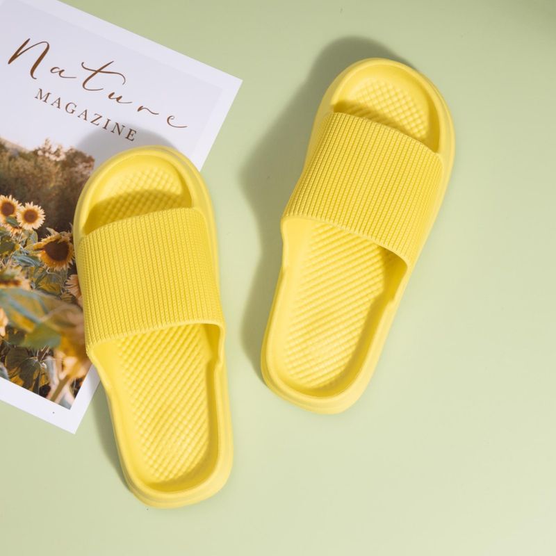 Drunken Yellow Sliders for Women (EURO 36)