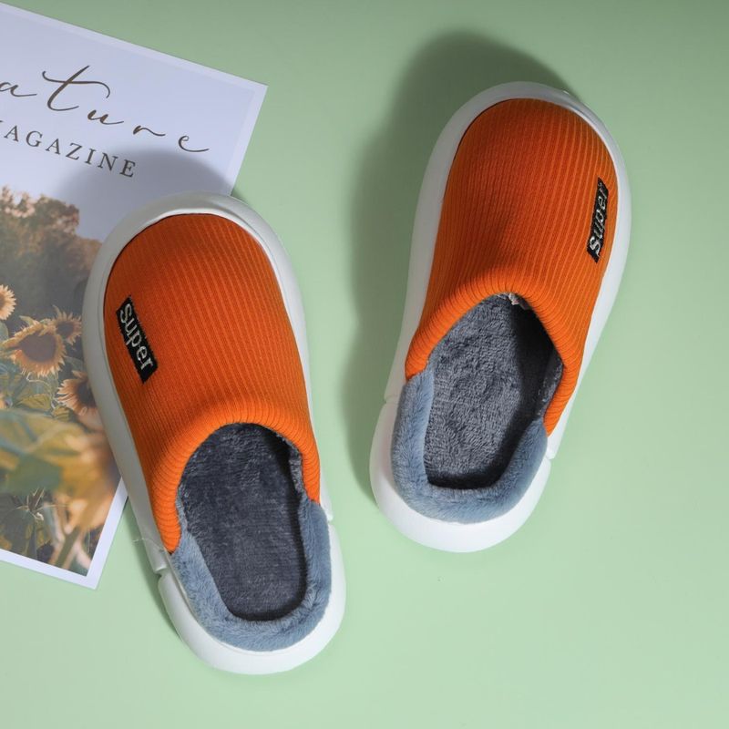 Drunken Orange Room Slippers for Women (EURO 37)