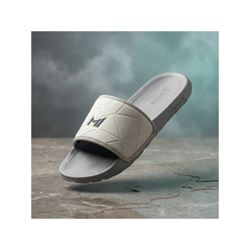Chupps Men Mi City Lightweight Cushion Sliders - Off White Beige (UK 9)
