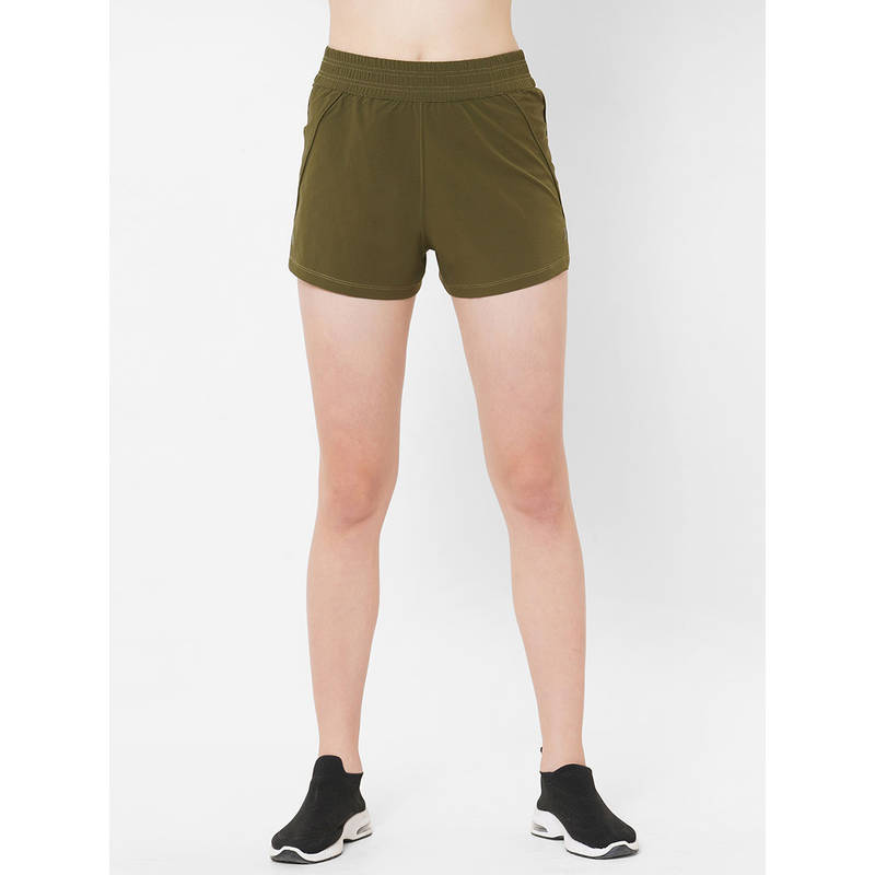 BODD ACTIVE Olive Shorts (S)