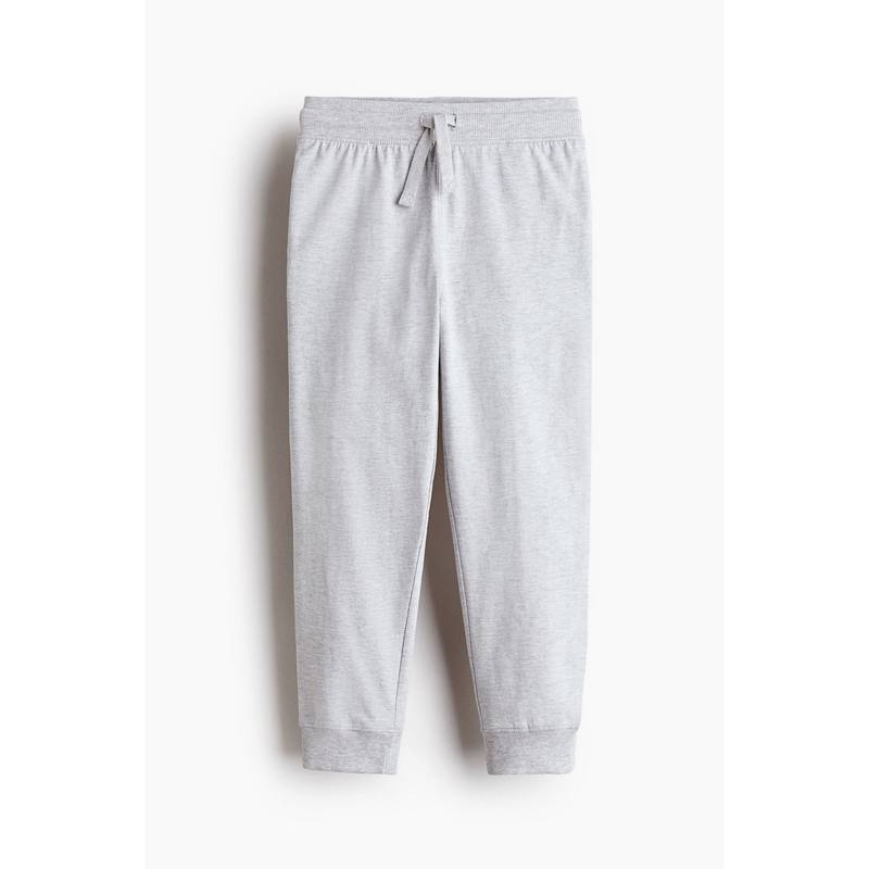 H&M Boys Grey Cotton Joggers (8-9 Years)