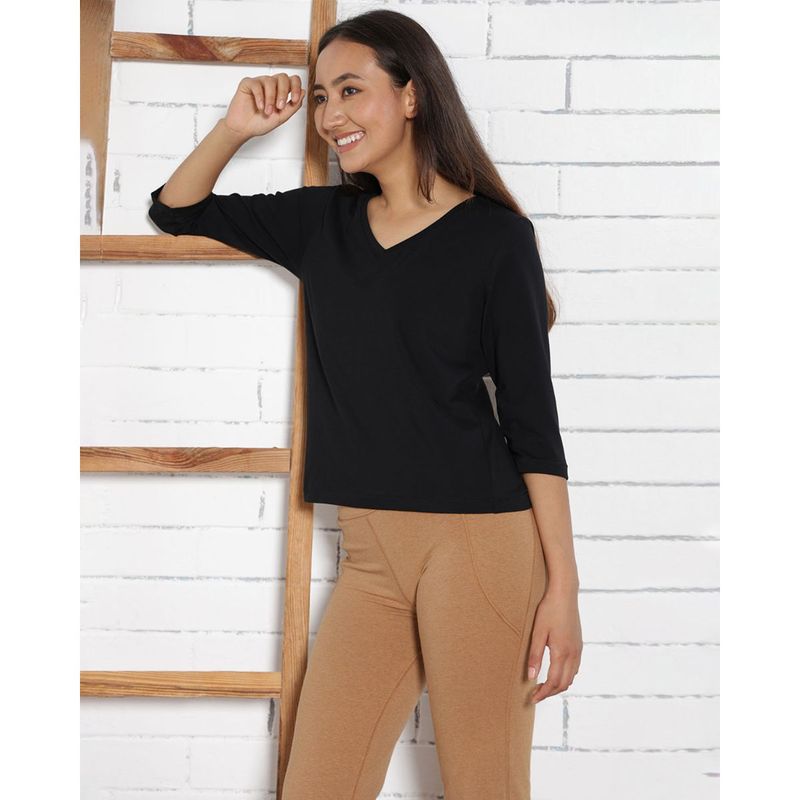 T shirt 2024 women's v neck