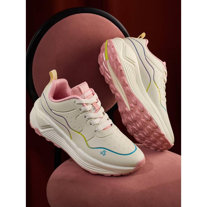 Campus BEYOND Cream Women Sneakers (UK 4)
