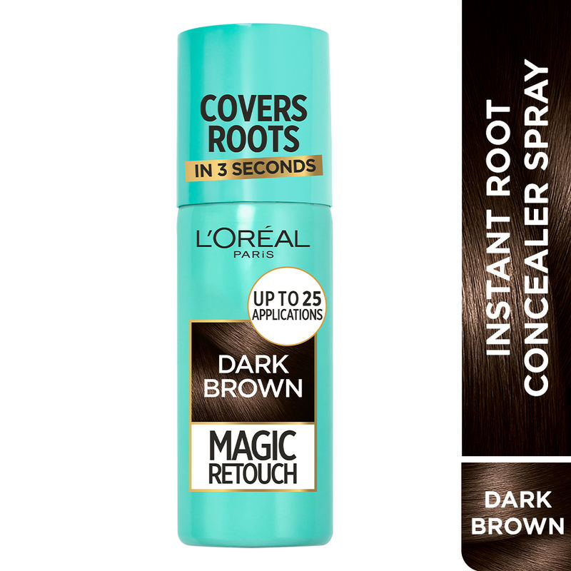 L'Oreal Paris Magic Retouch Instant Root Concealer Hair Color - 2 Dark Brown