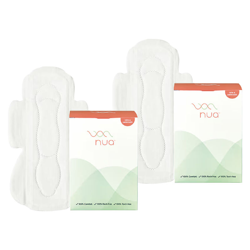 Buy Nua Leak Proof Ultra Thin Rash Free Sanitary Pads L With Disposal