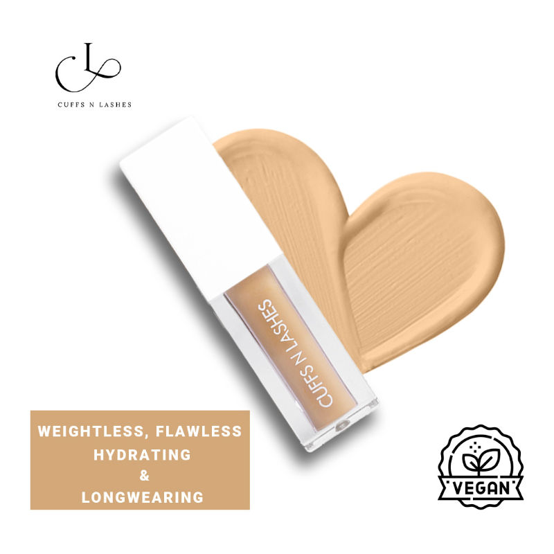 CUFFS N LASHES Cover It All Liquid Concealer - 05 Custard