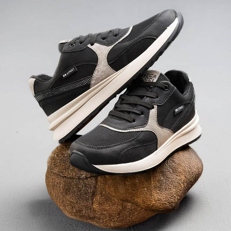 Bacca Bucci Nyc Low-Top Women’S Black Sneakers (UK 3)