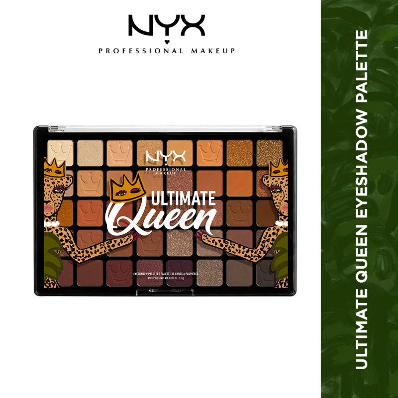 Buy NYX Professional Makeup Ultimate Queen Shadow Palette 40 Pan Online