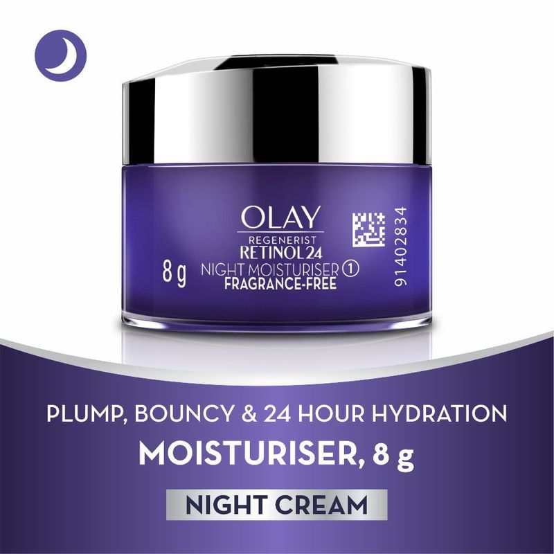 Olay Retinol 24 Night Serum, Renews & Resurfaces Skin, No Redness Or Irritation, Fragrance Free