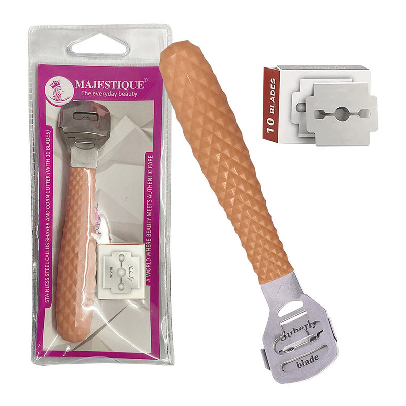 Buy Majestique Corn Cutter Callus Remover For Foot With 10 Blades