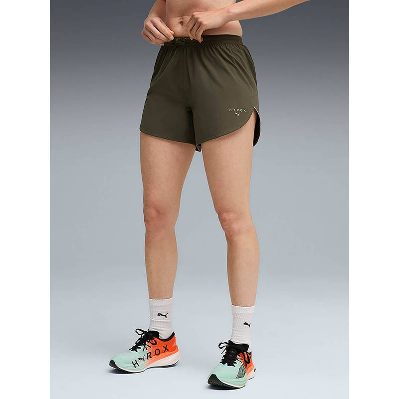 Puma X Hyrox Women's High-Rise 4 "Training Shorts (XS)