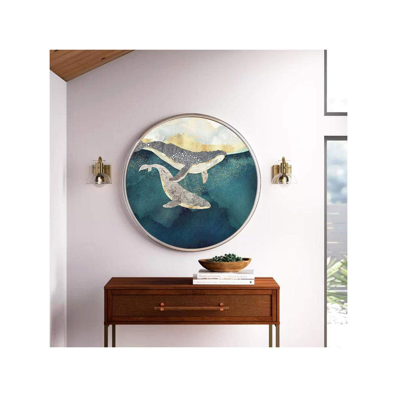 The Artment The Deep End Canvas Matte Finish Blue (Large)