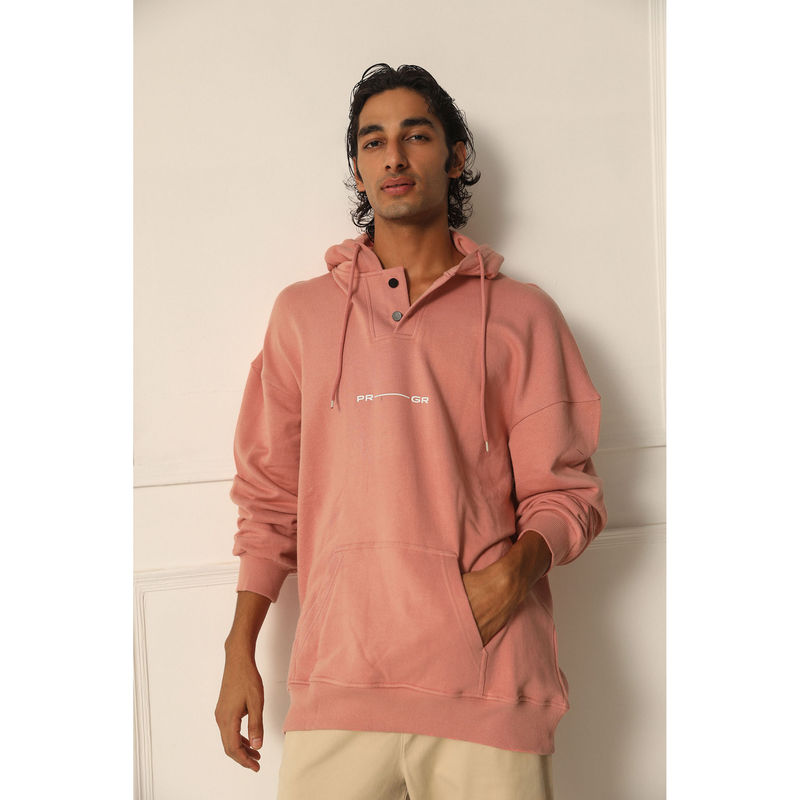 PRIMAL GRAY Coral Organic Cotton Oversize Hoodie (S)