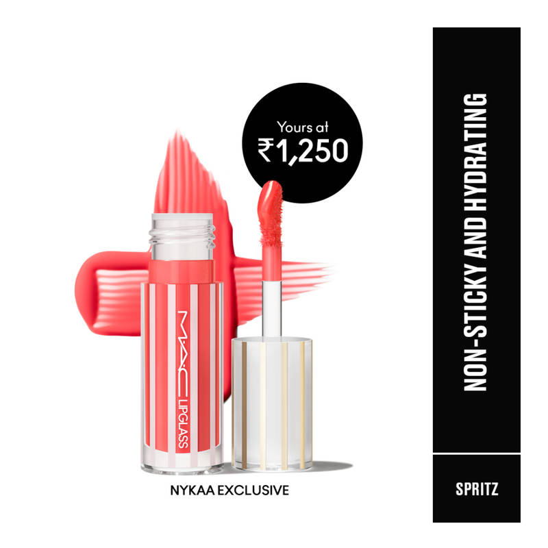 M.A.C Lipglass Air Mini Lip Gloss - Spritz, 2.6 ml