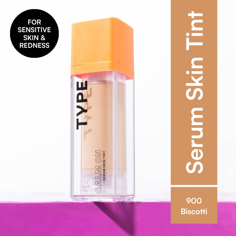 TYPE Beauty Calm On Serum Skin Tint - Biscotti 900