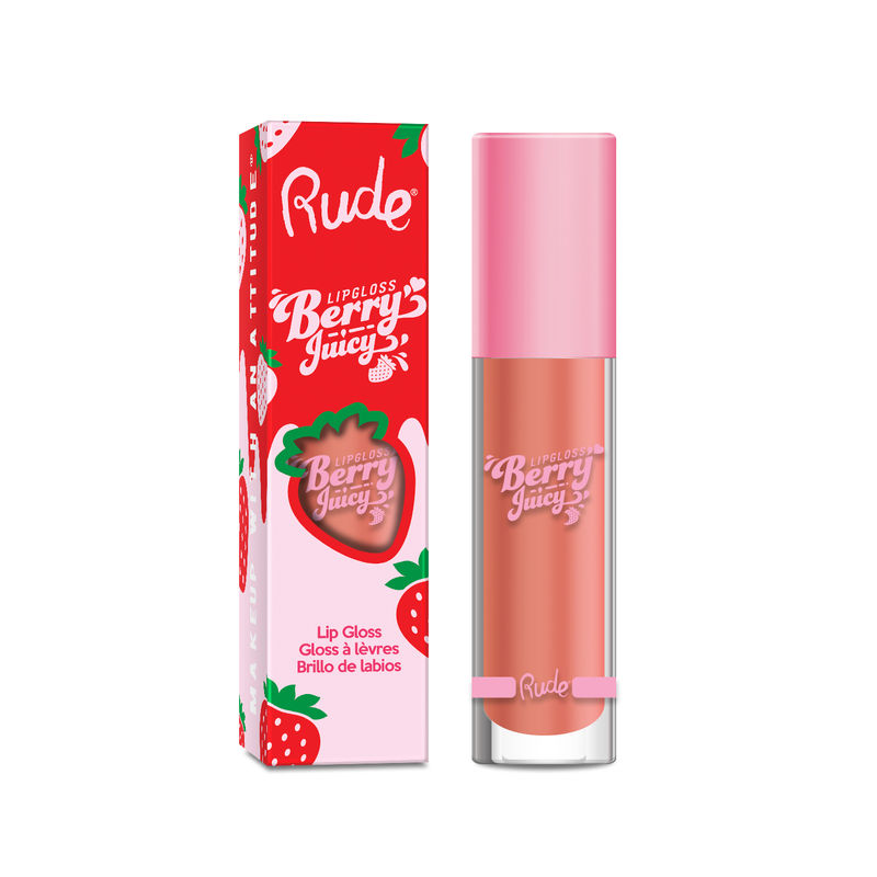 Rude Cosmetics Berry Juicy Lip Gloss - Nudist