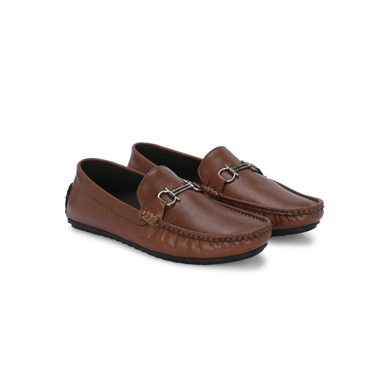 Delize Tan Men Driving Casual Loafers (UK 10)